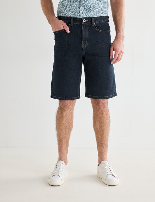 Chisel Stretch Denim Short, Indigo product photo