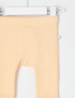 Teeny Weeny Rib Pants, Bleached Apricot product photo View 02 S