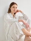 Mineral Sleep Stripe Nightshirt, Lemon product photo View 06 S