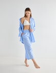Mineral Sleep Stripe Nightshirt, Blue product photo View 06 S