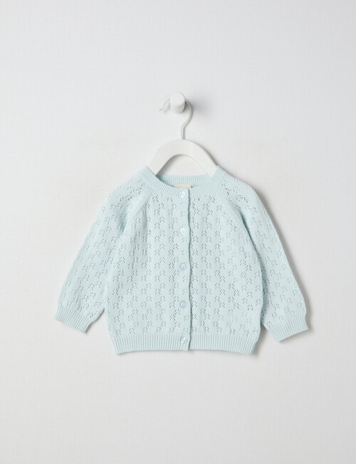 Little Bundle Dino Friends Crew Neck Cardigan product photo