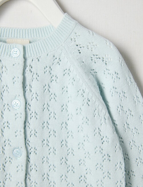 Little Bundle Dino Friends Crew Neck Cardigan product photo View 02 L