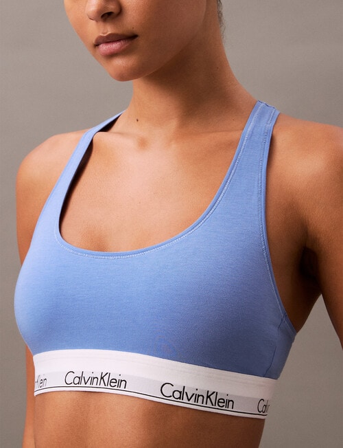 Calvin Klein Modern Cotton Bralette, Glacier product photo View 03 L