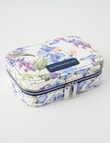 Boston + Bailey Large Floral Jewellery Box, Blue & Green product photo
