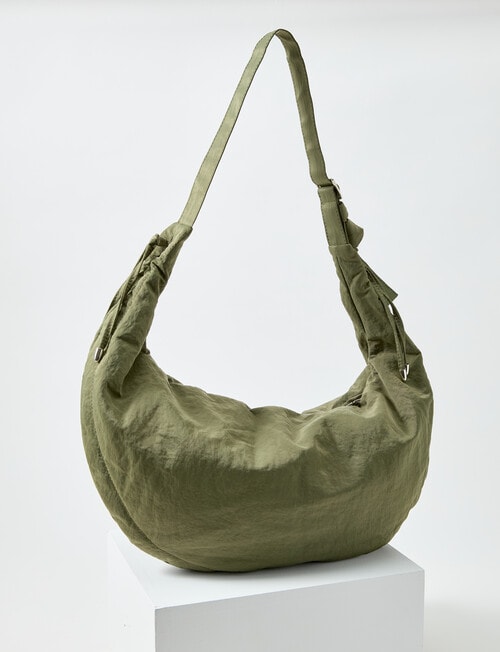 Zest Slouch Sling Bag, Khaki product photo