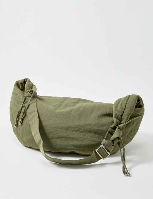 Zest Slouch Sling Bag, Khaki product photo View 03 L