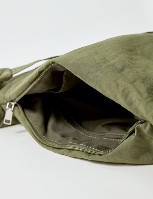Zest Slouch Sling Bag, Khaki product photo View 04 L