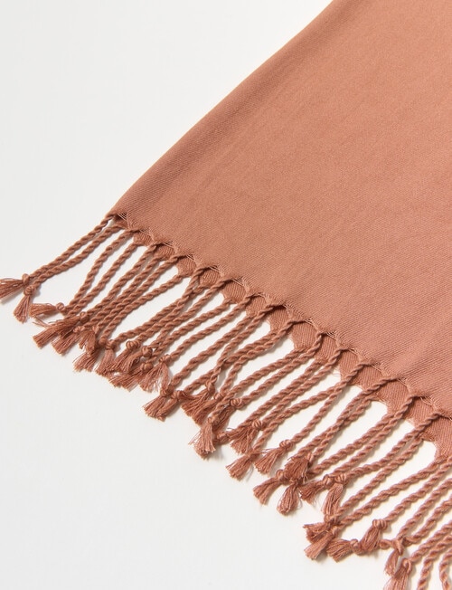 Boston + Bailey Classic Scarf, Mocha product photo View 02 L