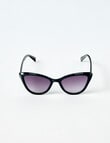 Whistle Accessories Cat-Eye Sunglasses, Black product photo View 02 S