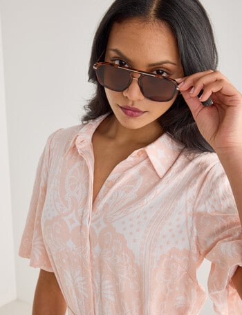 Whistle Accessories Amber Sunglasses, Dark Tort product photo