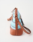 Boston + Bailey Spring Stripe Crossbody Bag, Blue product photo View 04 S