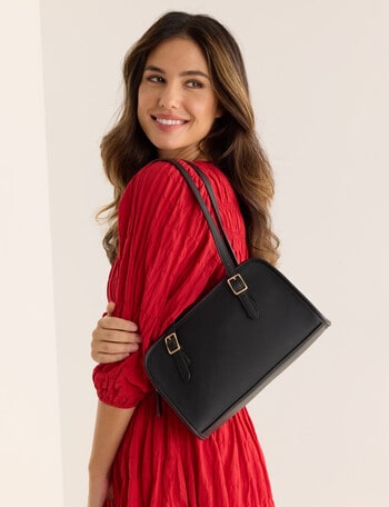 Whistle Accessories Long Handle Shopper Bag, Black product photo