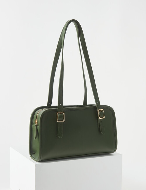 Whistle Accessories Long Handle Shopper Bag, Olive Green product photo