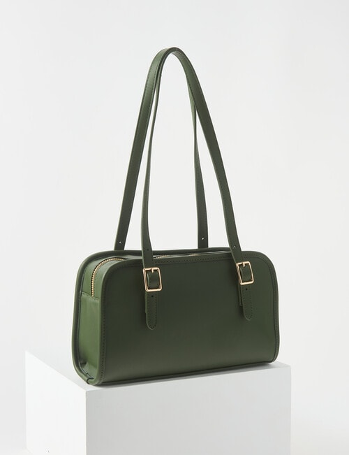 Whistle Accessories Long Handle Shopper Bag, Olive Green product photo View 03 L