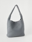 Whistle Accessories Weave Tote Bag, Grey product photo View 02 S