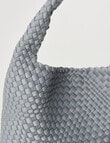 Whistle Accessories Weave Tote Bag, Grey product photo View 05 S
