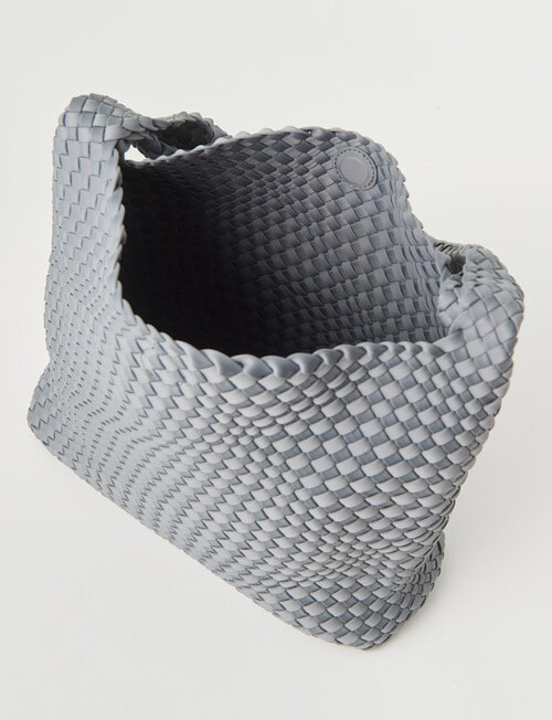 Whistle Accessories Weave Tote Bag, Grey product photo View 06 L