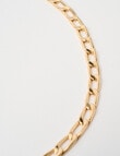 Whistle Accessories Paperclip Chain Necklace, Gold Tone product photo View 02 S