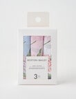 Boston + Bailey Embroidered Floral Handkerchief, 3-Pack, Pink product photo View 02 S