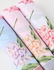 Boston + Bailey Embroidered Floral Handkerchief, 3-Pack, Pink product photo View 03 S
