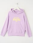 Mac & Ellie Athletics Club Pull On Hoodie, Lilac product photo