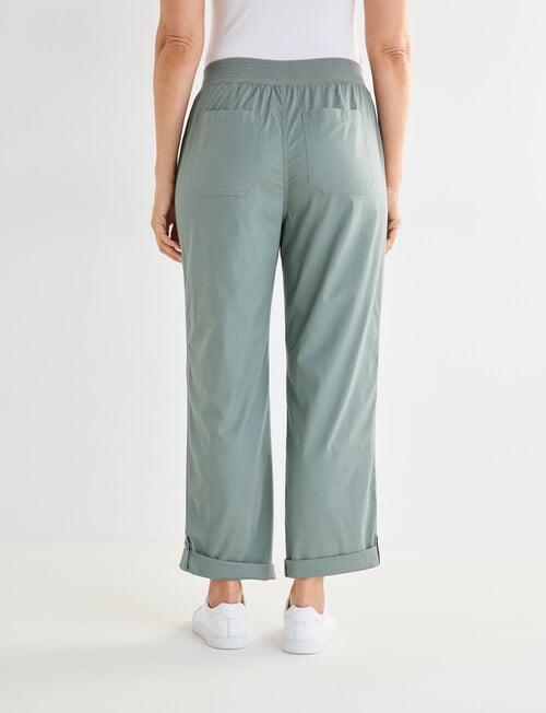 Ella J Roll Up Cargo Pant, Khaki product photo View 02 L