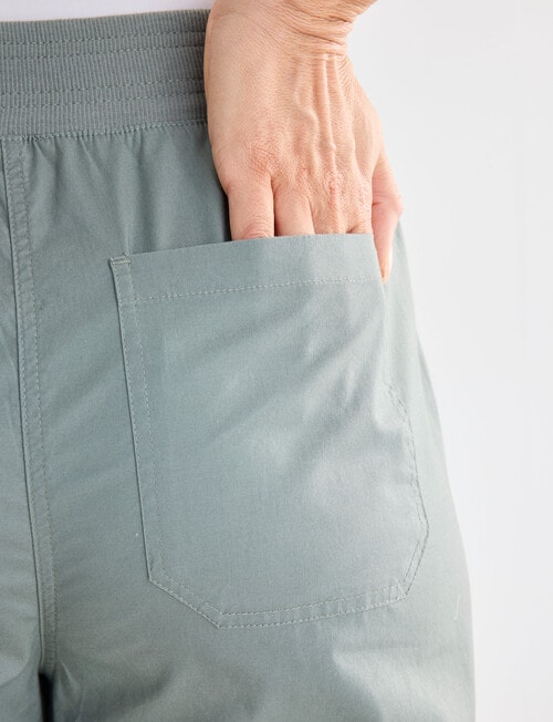 Ella J Roll Up Cargo Pant, Khaki product photo View 06 L