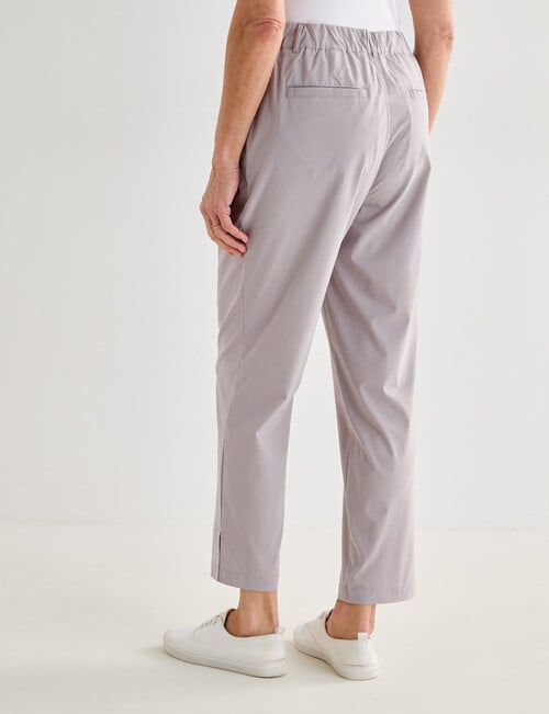 Ella J Stud Detail Crop Pant, Stone product photo View 02 L