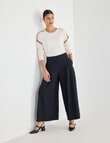 State of play Bertie Pleat Front Ankle Pant, Black product photo View 03 S