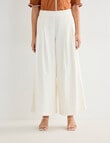 State of play Bertie Pleat Front Ankle Pant, Cream product photo View 02 S