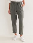Zest Essentials Linen Pant, Thyme product photo