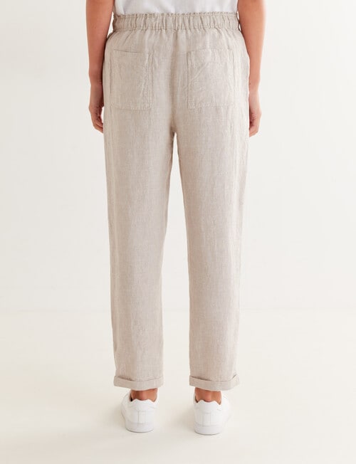 Zest Essentials Linen Pant, Sandshell product photo View 02 L
