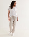 Zest Essentials Linen Pant, Sandshell product photo View 03 S