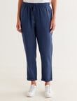 Zest Essentials Linen Pant, Navy product photo