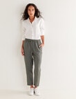 Zest Essentials Linen Pant, Thyme product photo View 03 S
