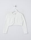 Mac & Ellie Gia Bolero Cardigan, Ivory product photo