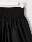 Switch Balloon Hem Skirt, Black product photo View 02 S