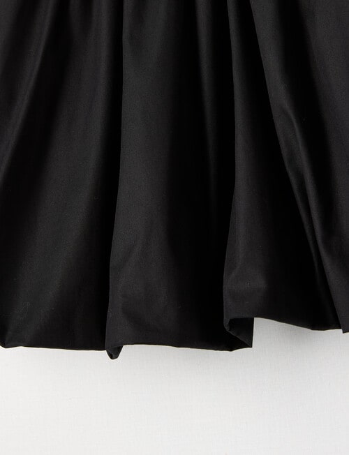 Switch Balloon Hem Skirt, Black product photo View 03 L