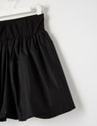 Switch Balloon Hem Skirt, Black product photo View 04 S