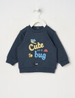 Teeny Weeny Sweatshirt, Navy product photo