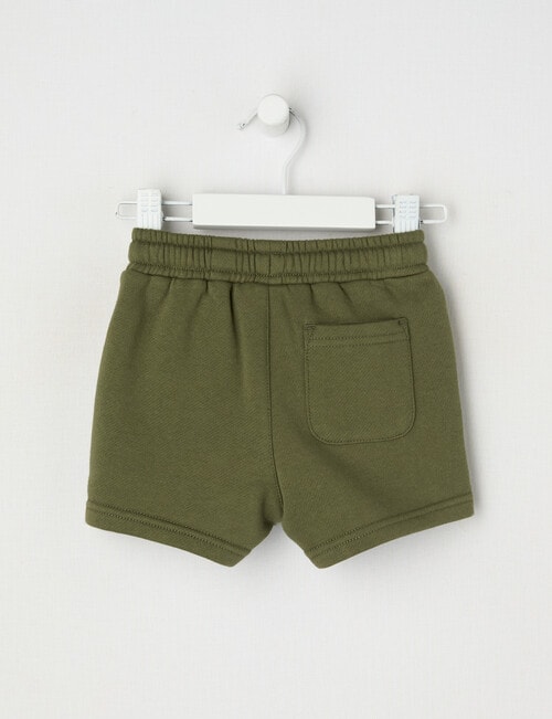 Teeny Weeny Play Time Knit Fleece Short, Khaki product photo View 02 L