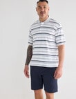Logan Alvin Polo Shirt, White product photo
