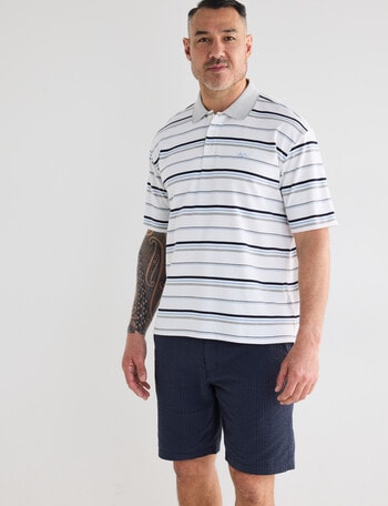 Logan Alvin Polo Shirt, White product photo