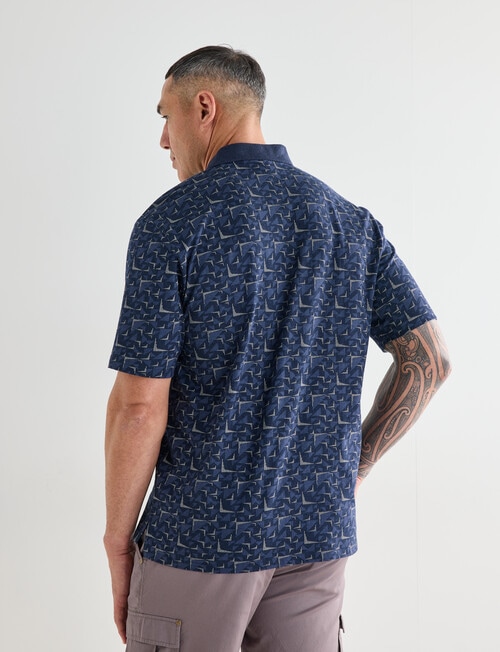 Logan Tyne Polo Shirt, Navy product photo View 02 L