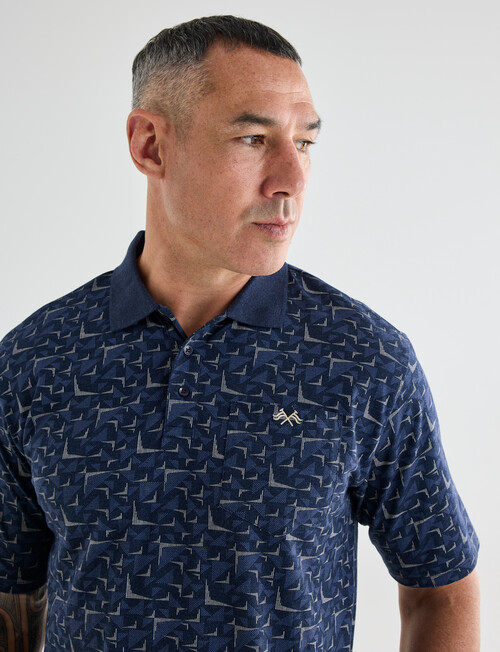Logan Tyne Polo Shirt, Navy product photo View 04 L