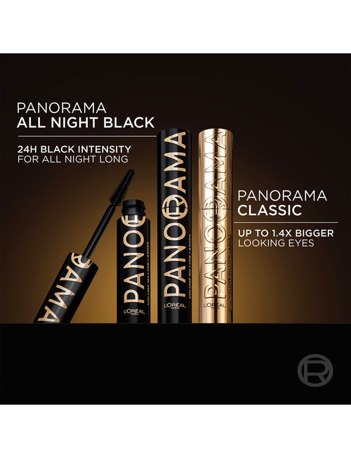 L'Oreal Paris Panorama All Night Mascara, Extra Black product photo View 04 L