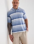 Logan Pearsons Polo Shirt, Denim product photo