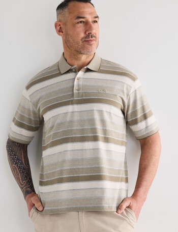Logan Pearsons Polo Shirt, Taupe product photo