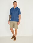 Logan Gannet Polo Shirt, Indigo product photo View 03 S