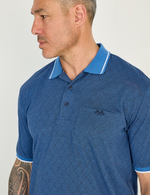 Logan Gannet Polo Shirt, Indigo product photo View 04 L